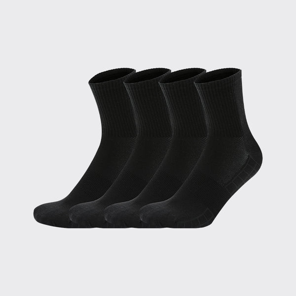 361° Everyday Socks (4 Pairs) ：Black