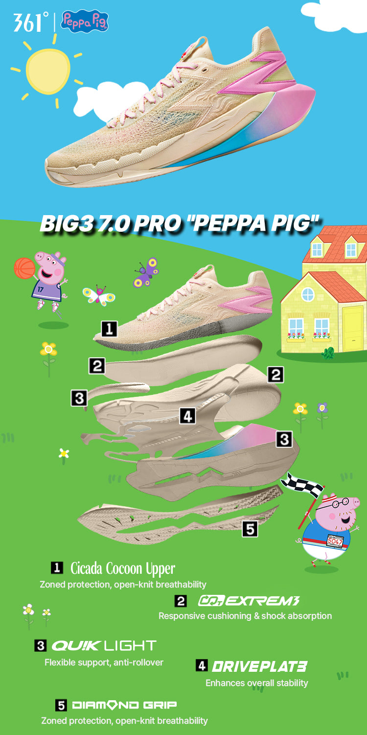 BIG3 7.0 Pro "Peppa Pig"