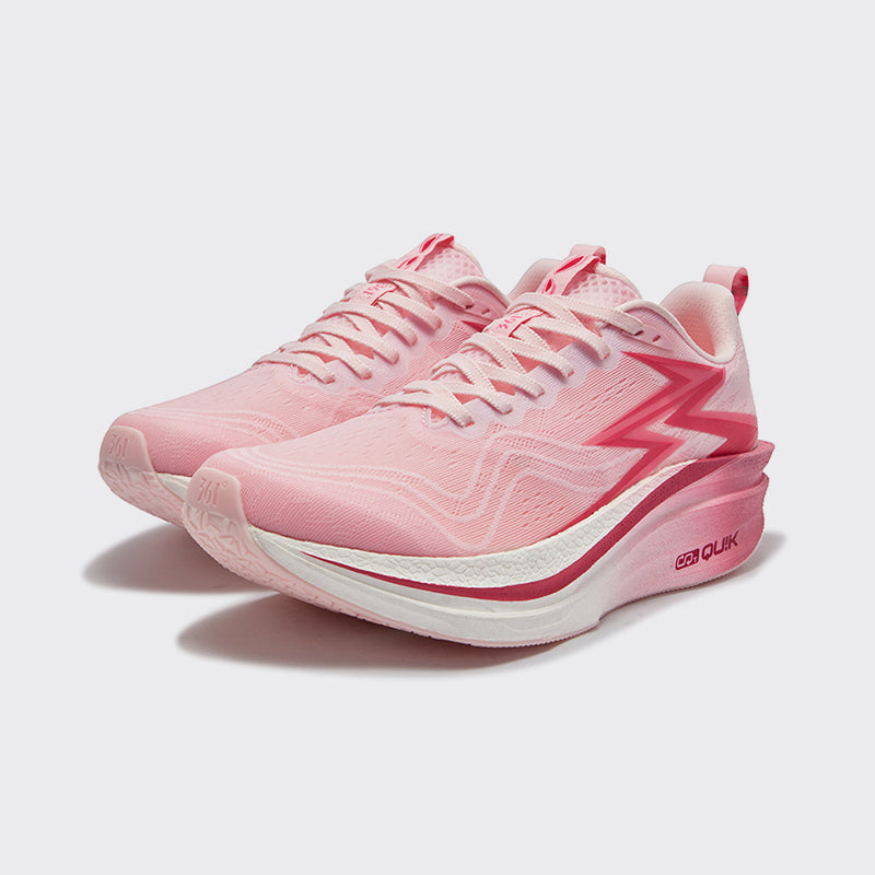 コンベンショナルレストレーション（4） 361 WHITE/RED DEGREE MORPHIT SENSATION 4 RUNNING SNEAKERS