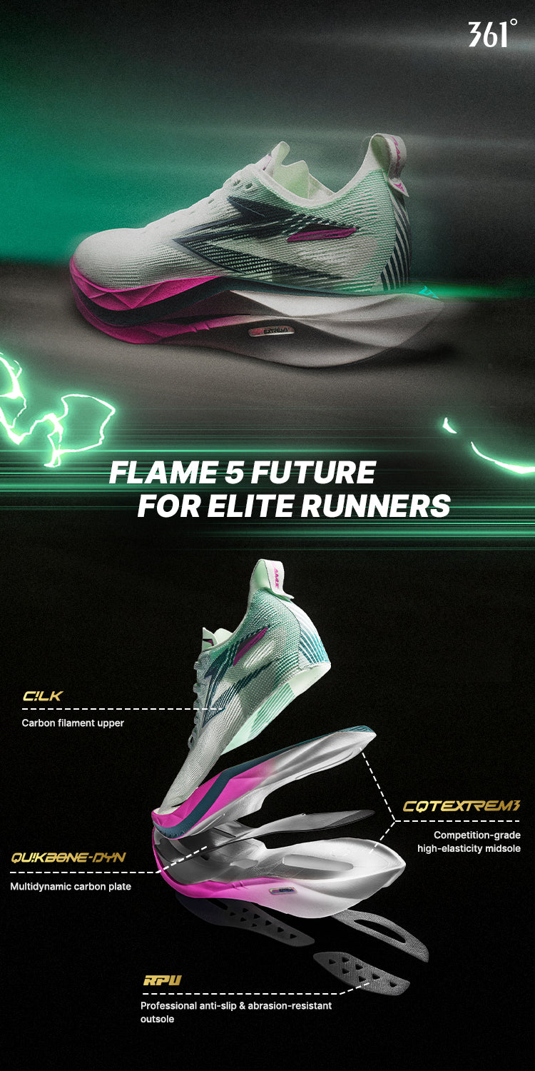 361° Flame 5 27.0 ランニングシューズ Flame 5 Future 