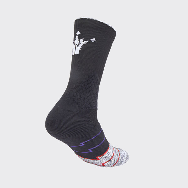 Nikola Jokić - Basketball Sock: Black