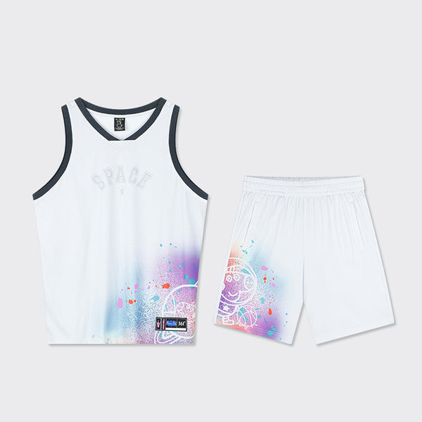 Nikola Jokić x  Peppa Pig Space -  Athletic Suit：White
