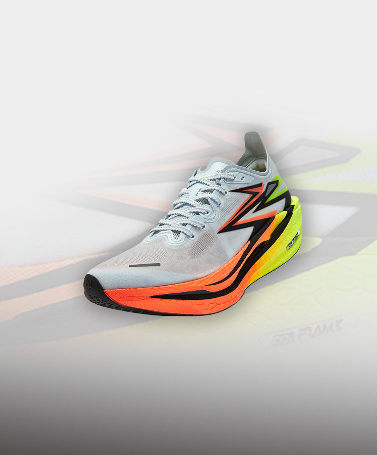 361° FLAME4 マラソンシューズ FLAME 4: Glass Blue / Orange